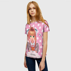 Футболка женская Monika Pop Art, цвет: 3D-принт — фото 2