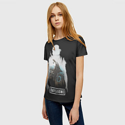 Футболка женская Days gone силуэт Дикона, цвет: 3D-принт — фото 2