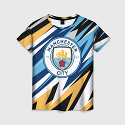 Женская футболка МАНЧЕСТЕР СИТИ MANCHESTER