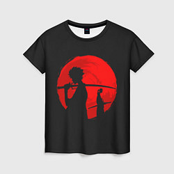 Футболка женская Samurai Sunset, цвет: 3D-принт