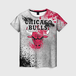 Футболка женская CHICAGO BULLS 8, цвет: 3D-принт