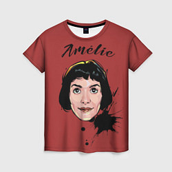 Футболка женская Amelie art, цвет: 3D-принт