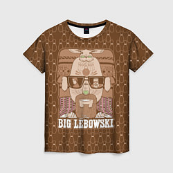 Футболка женская The Big Lebowski, цвет: 3D-принт