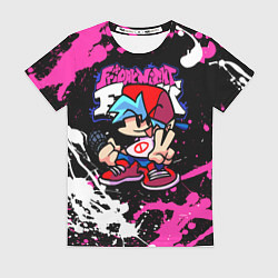 Футболка женская Boyfriend, цвет: 3D-принт