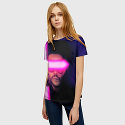 Футболка женская The Weeknd - Blinding Lights, цвет: 3D-принт — фото 2