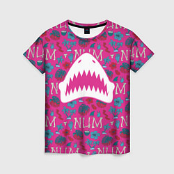 Футболка женская King Shark Num Num Num, цвет: 3D-принт