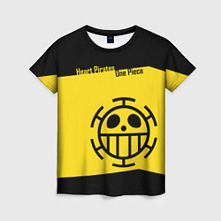 Футболка женская Пираты Сердца One Piece, цвет: 3D-принт