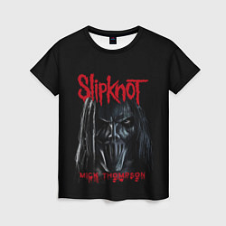 Футболка женская MICK THOMPSON SLIPKNOT СЛИПКНОТ Z, цвет: 3D-принт