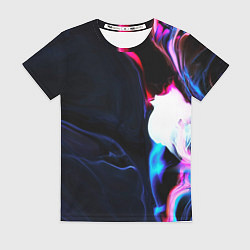 Футболка женская Абстракция, цвет: 3D-принт