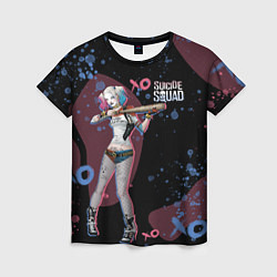 Футболка женская Art Harley Quinn SS 2016, цвет: 3D-принт