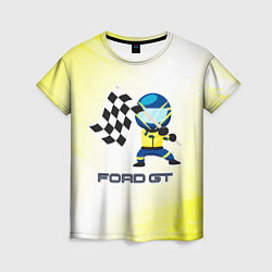 Футболка женская Ford - Racing, цвет: 3D-принт