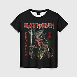 Футболка женская Iron Maiden, Senjutsu, цвет: 3D-принт