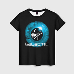 Футболка женская Virgin Galactic Вирджин Галактик, цвет: 3D-принт