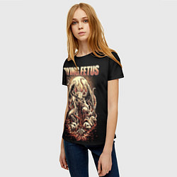 Футболка женская Dying Fetus, цвет: 3D-принт — фото 2