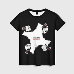 Женская футболка KASABIAN