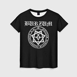 Футболка женская Burzum, цвет: 3D-принт