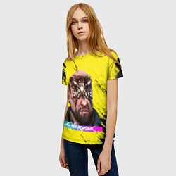 Футболка женская CD Projekt CYBERPUNK 2077, цвет: 3D-принт — фото 2