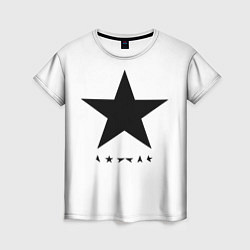 Футболка женская Blackstar - David Bowie, цвет: 3D-принт