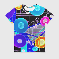 Футболка женская Механизм, цвет: 3D-принт