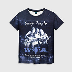 Футболка женская From The Setting Sun In Wacken - Deep Purple, цвет: 3D-принт