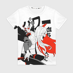 Футболка женская Power - Человек-бензопила, цвет: 3D-принт