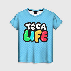 Футболка женская Toca Life: Logo, цвет: 3D-принт