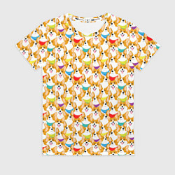 Женская футболка Вельш-Корги Пемброк