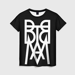 Футболка женская BTBAM - Between the Buried and Me, цвет: 3D-принт