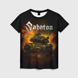 Футболка женская SABATON - Steel Commanders, цвет: 3D-принт