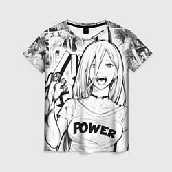 Женская футболка Power - Chainsaw-Man