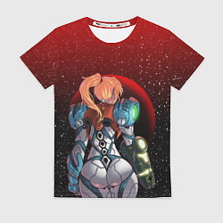Футболка женская Samus Aran Metroid Dread, цвет: 3D-принт