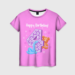 Женская футболка Четвертый день рождения