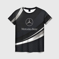 Футболка женская Mercedes-Benz Sport, цвет: 3D-принт