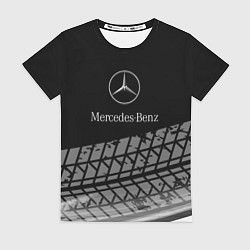 Женская футболка Mercedes-Benz шины