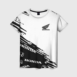 Футболка женская Honda sport pattern, цвет: 3D-принт