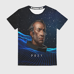 Футболка женская Prey space game, цвет: 3D-принт