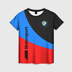 Футболка женская BMW MOTOSPORT 2022, цвет: 3D-принт