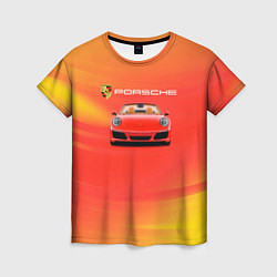 Женская футболка Porsche porsche