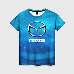 Женская футболка Mazda мазда