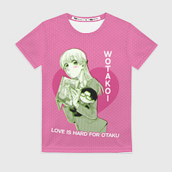 Футболка женская Wotakoi, цвет: 3D-принт