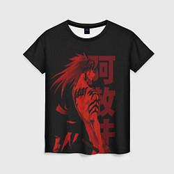 Женская футболка Abarai Renji