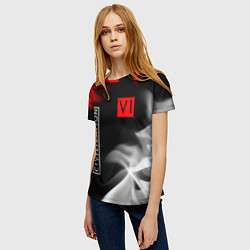 Футболка женская ЦИВИЛИЗАЦИЯ 6 Огонь, цвет: 3D-принт — фото 2