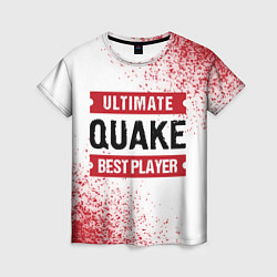 Футболка женская Quake Ultimate, цвет: 3D-принт