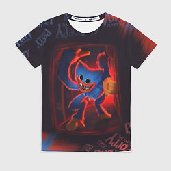 Женская футболка HuggyWuggy PP