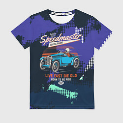 Футболка женская Speed Master Гонщик, цвет: 3D-принт