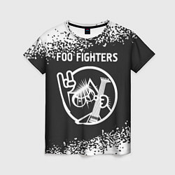 Футболка женская Foo Fighters КОТ Арт, цвет: 3D-принт