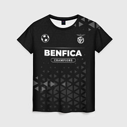 Футболка женская Benfica Champions Uniform, цвет: 3D-принт