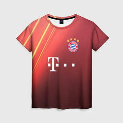 Футболка женская Bayern munchen T, цвет: 3D-принт