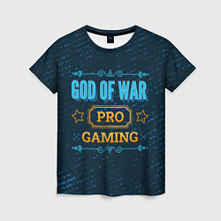 Футболка женская Игра God of War: PRO Gaming, цвет: 3D-принт
