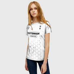 Футболка женская Tottenham Champions Униформа, цвет: 3D-принт — фото 2